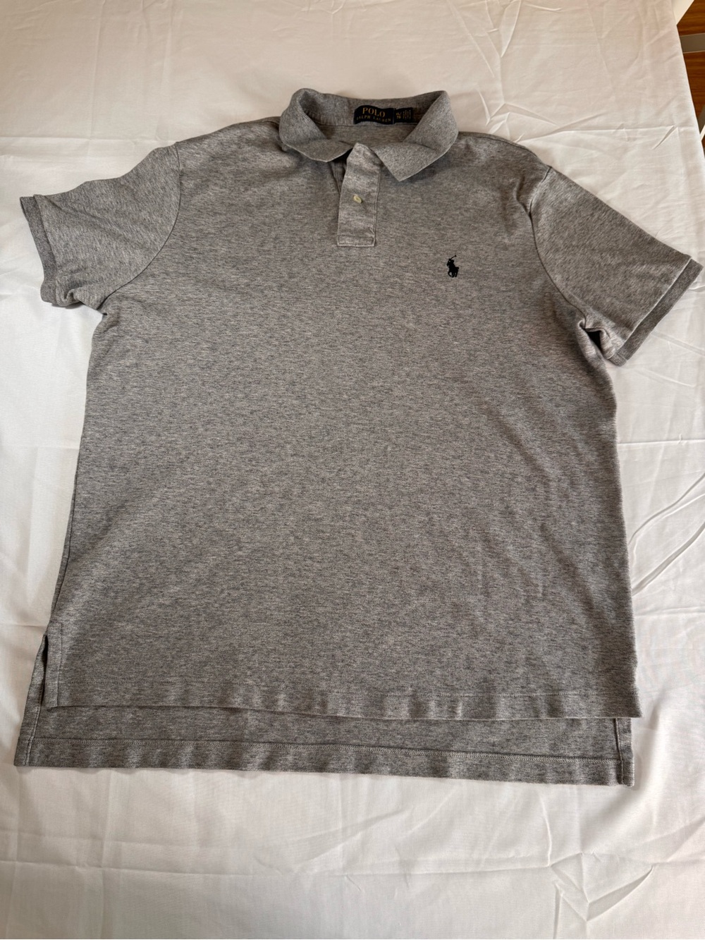 Polo Ralph Lauren Men's Grey Polo Shirt